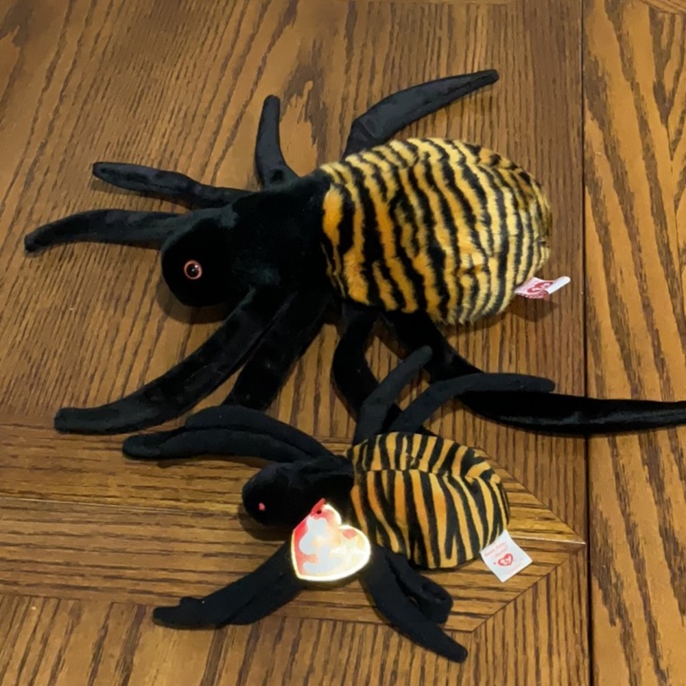 Ty “Spinner” spider 🕷️ buddy&beanie for Halloween